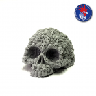 Mega Skull Art 3D 72% Naturel gris