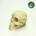 Skull 3D 100% Recyclé Blanc